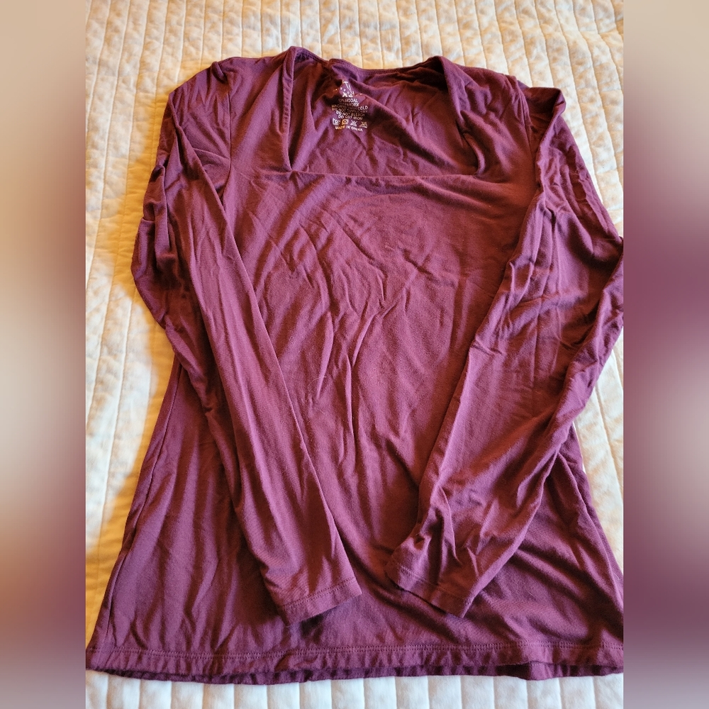 Klassy Network Square Neck Brami Long Sleeve
